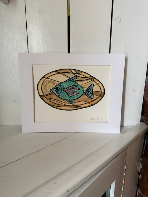 Amelia is Ready for Lunch