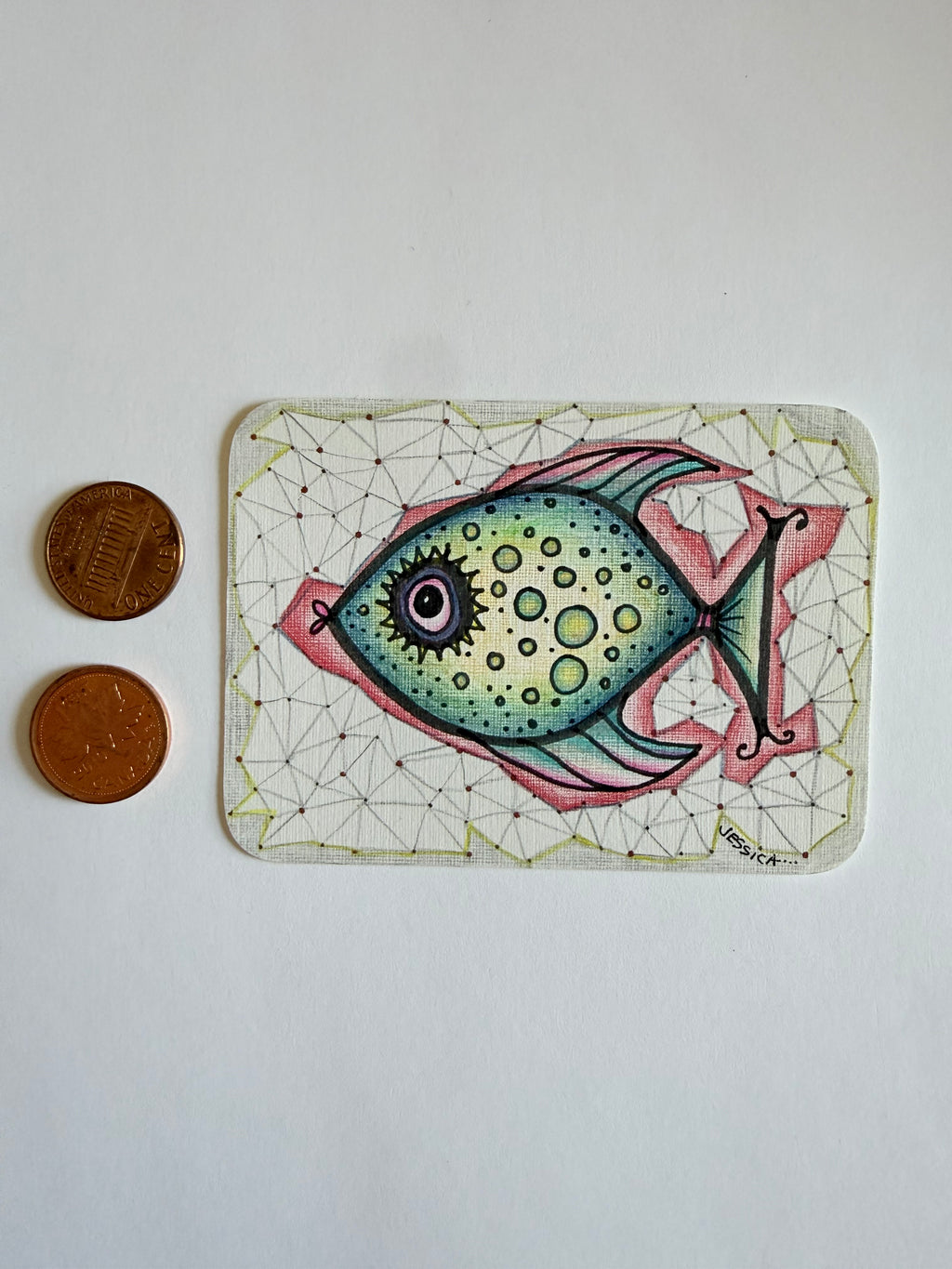 Sacred Geometric Fish