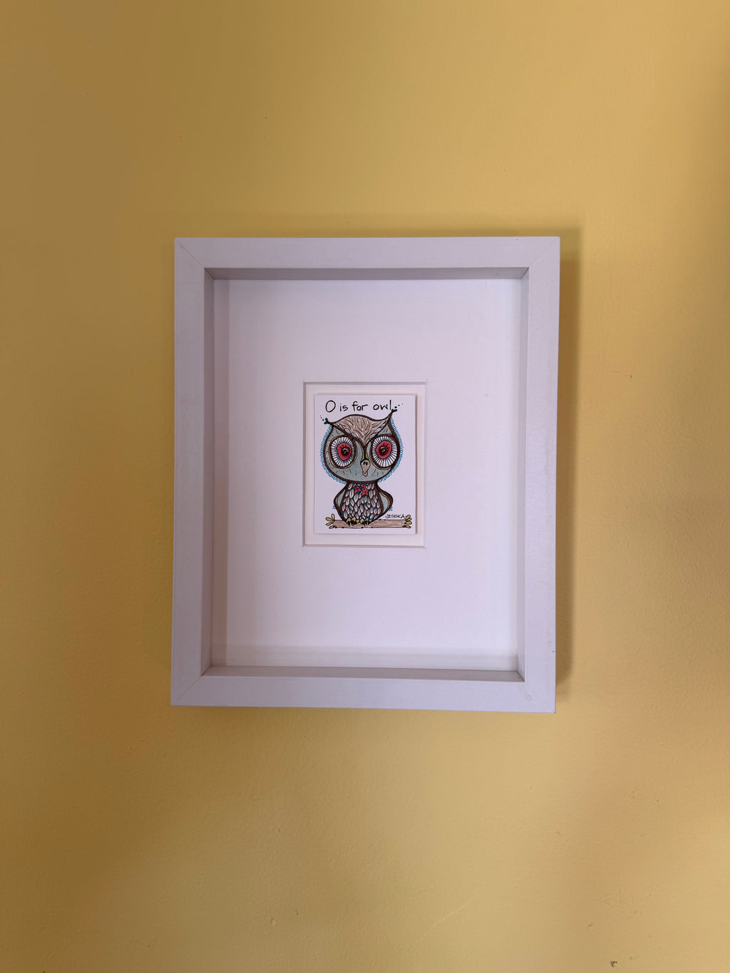 O is for owl