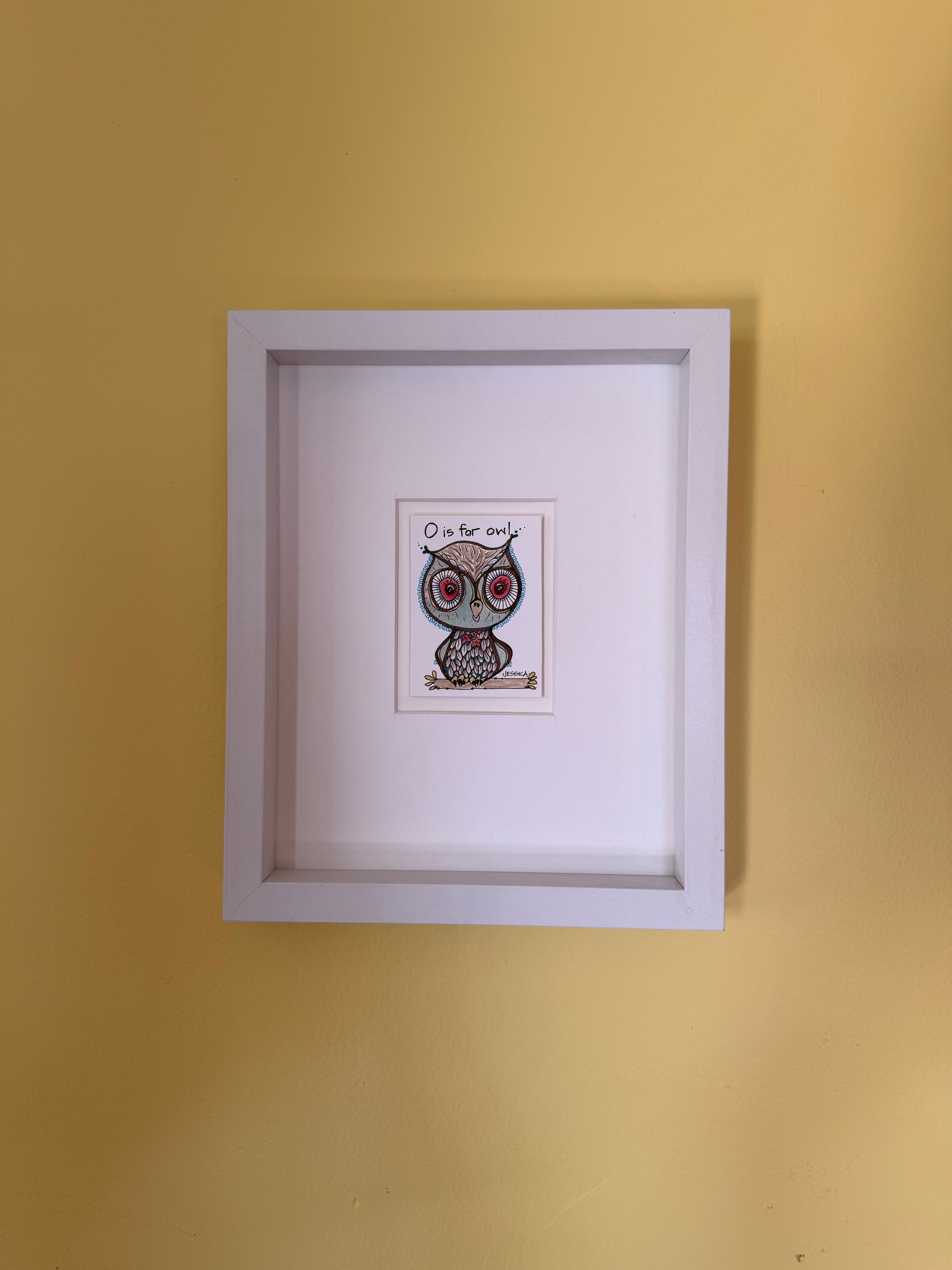 O is for owl