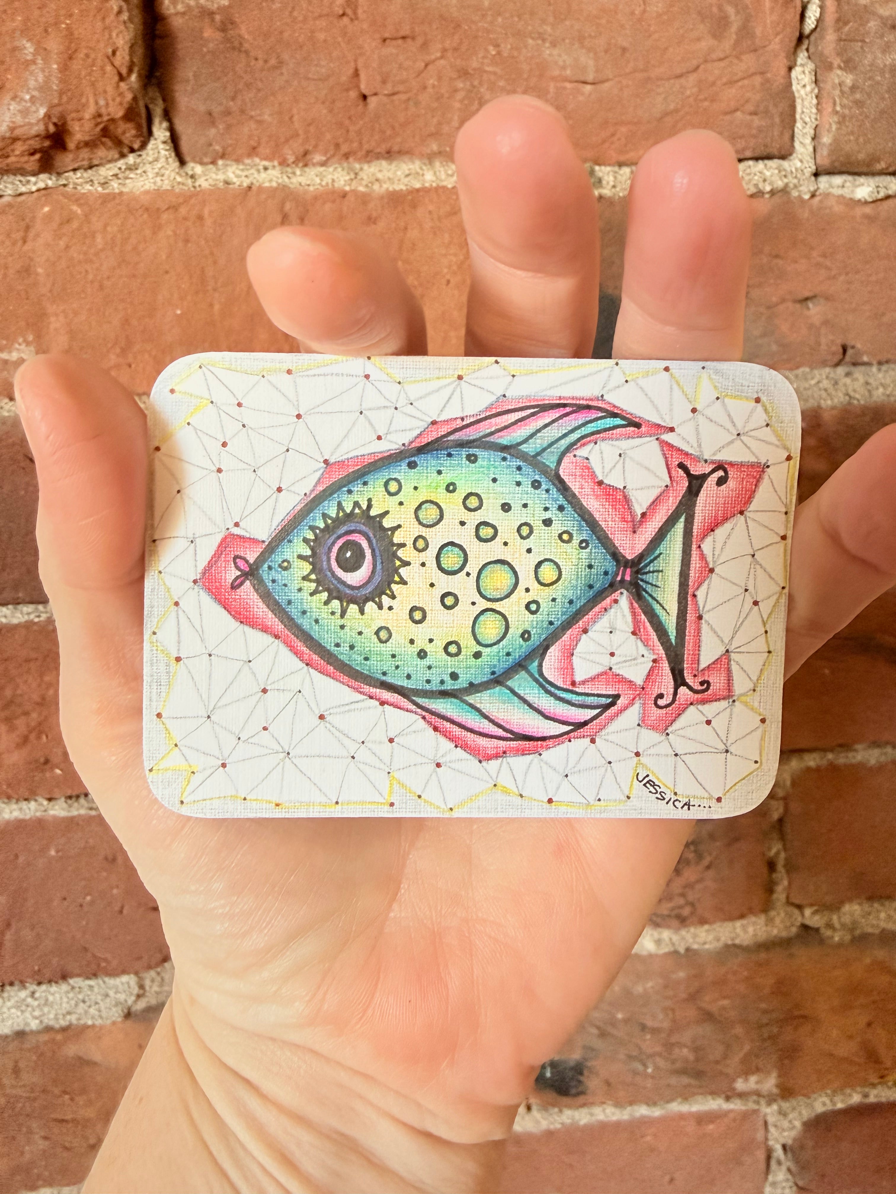Sacred Geometric Fish