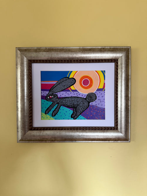 And Bunny Jumped into the Field