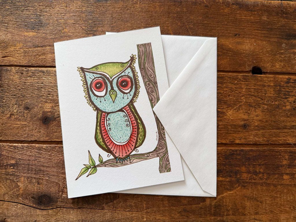 Jessica the Inquisitive Owl