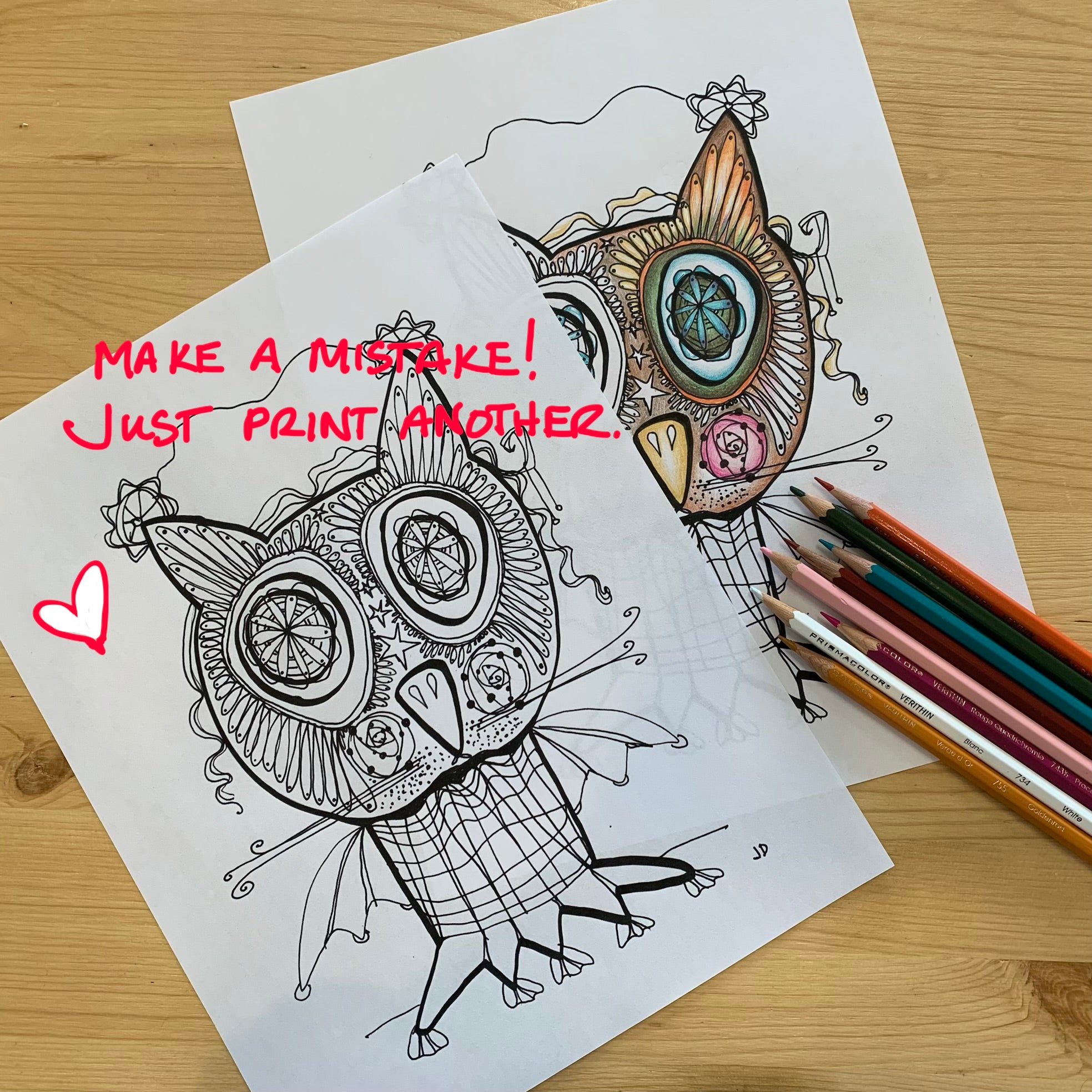 Color Animals Ebook, Coloring Book PDF, Digital Download