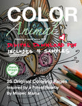 BONUS Pages, Color Animal Ebook, PDF Coloring Pages, Digital Download