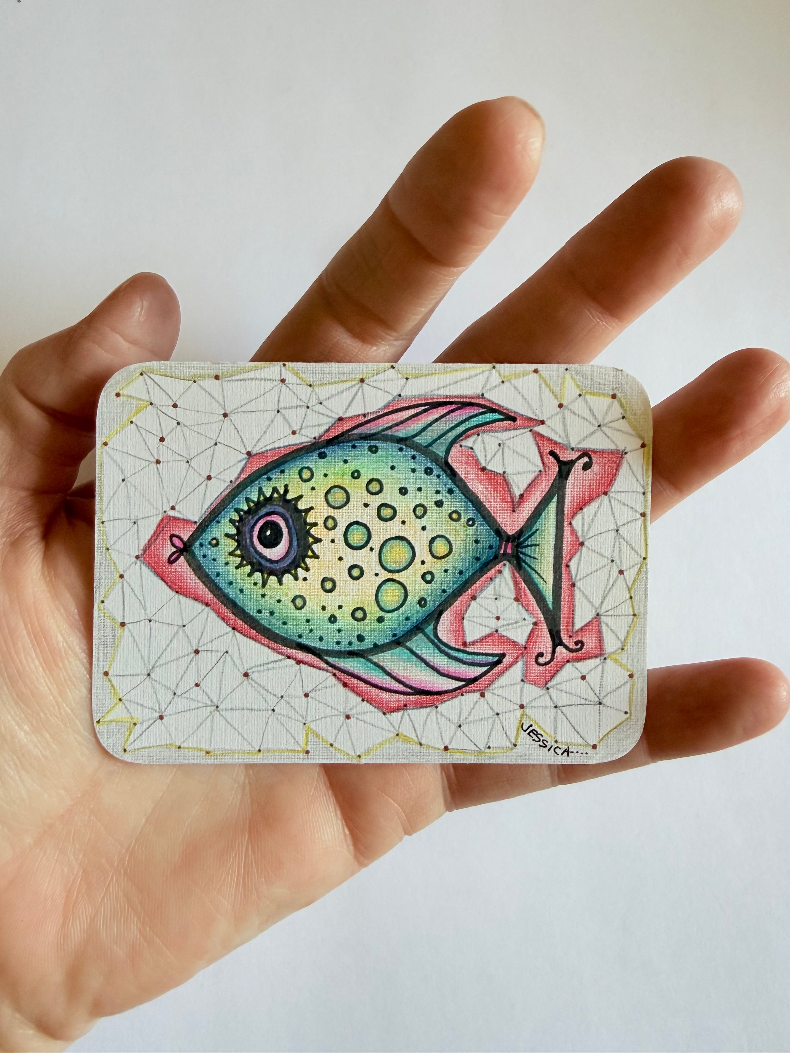 Sacred Geometric Fish