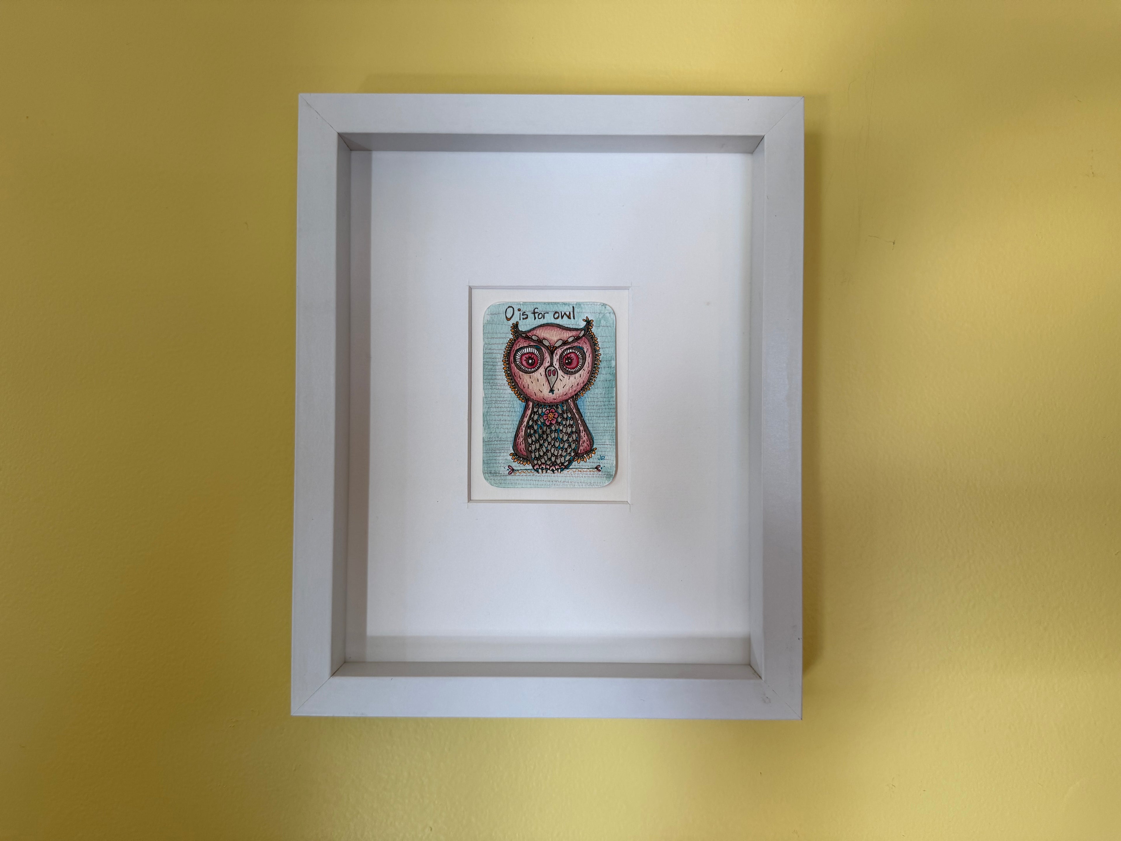 O is for owl #2