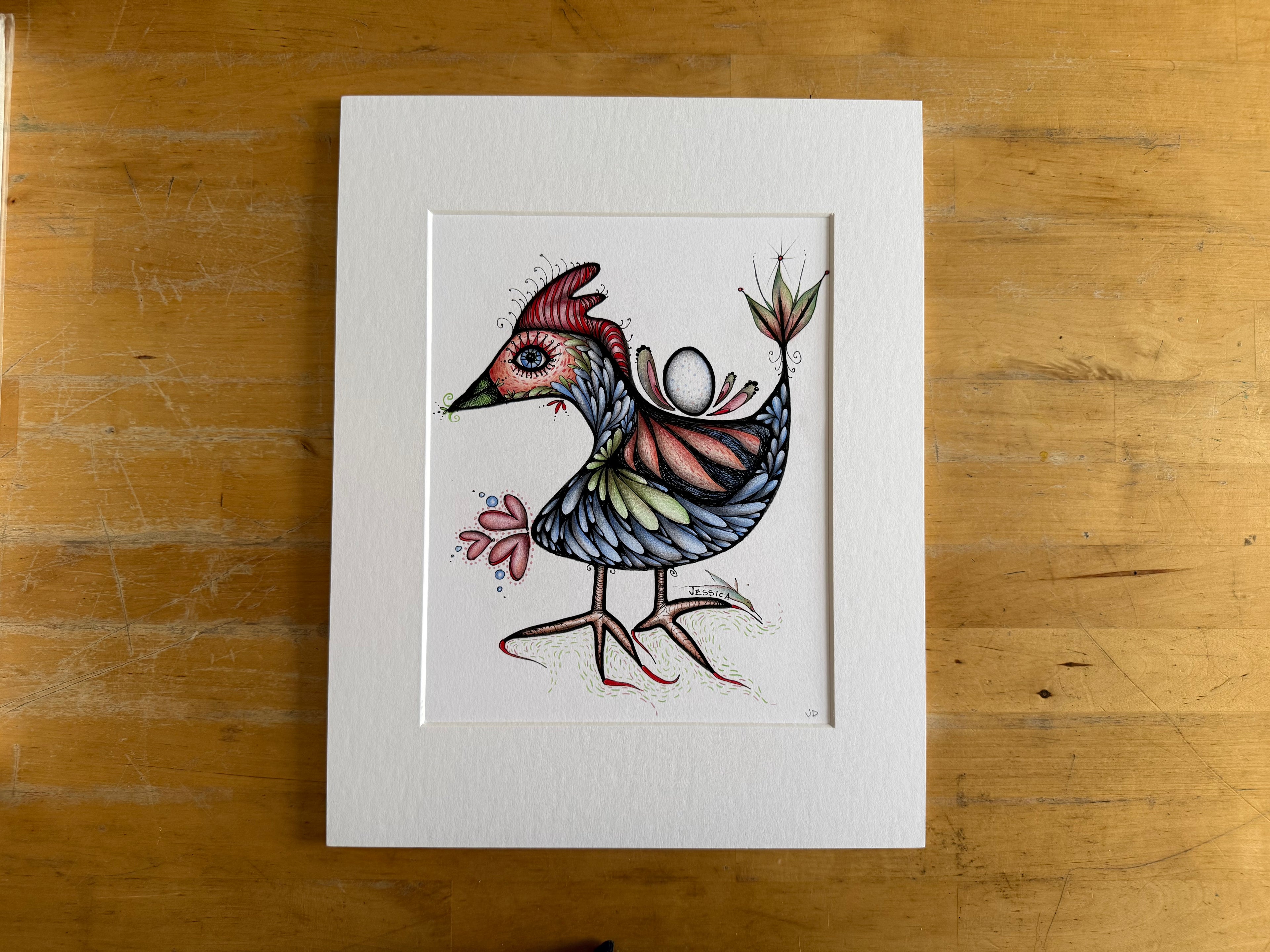 Hen with Egg 🥚