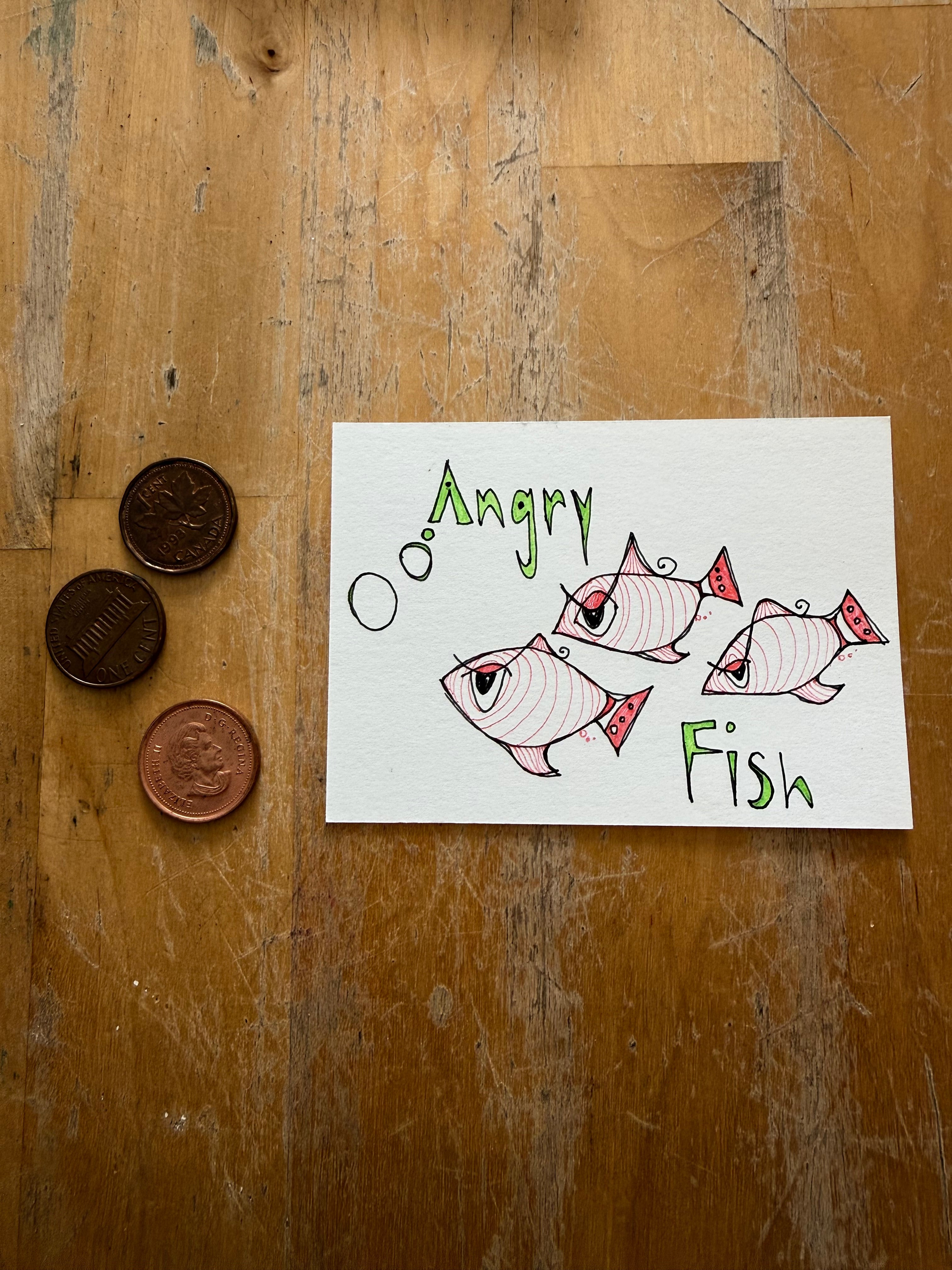 Three Angry Fish